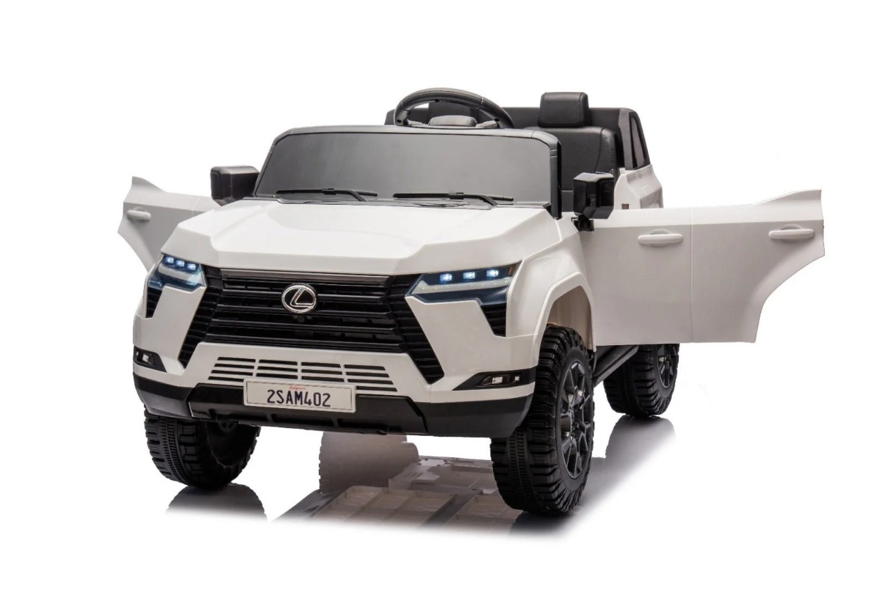 Megastar - Megastar Rideon Licensed 12V Lexus Gx Series Kids Electric Car, Dual Motor With Remote Control