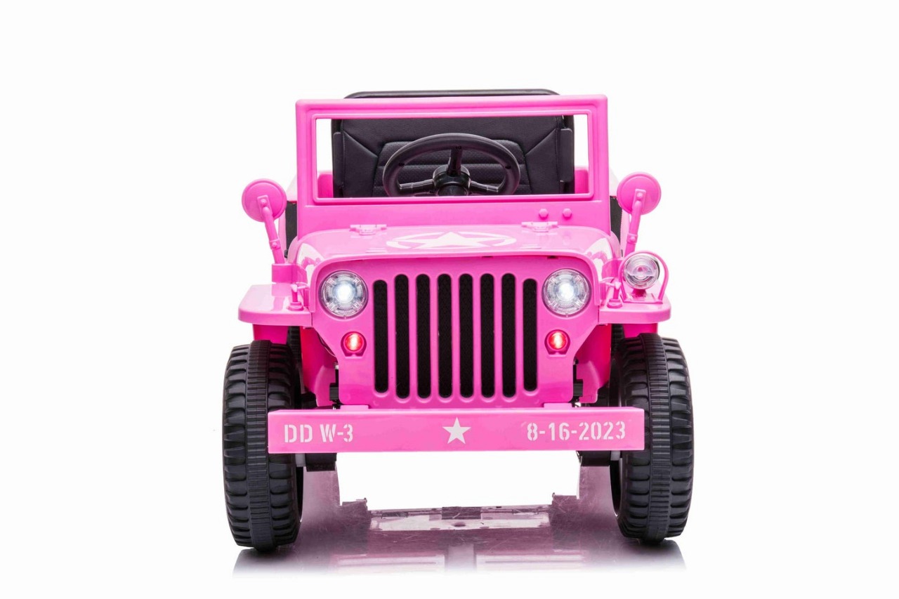 Megastar - Megastar Rideon Army Classic Jeep 12 V With 2 Seats And Parental Rc