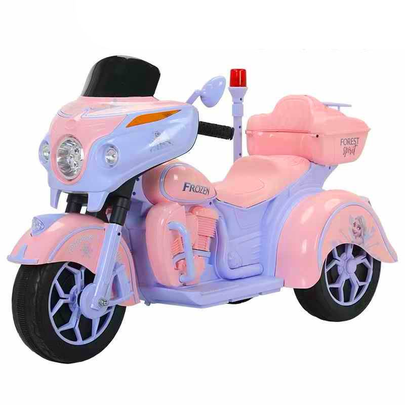 Megastar - Megastar Licensed Electric Rideon Kids Frozen 3 Wheel Bike 12 V