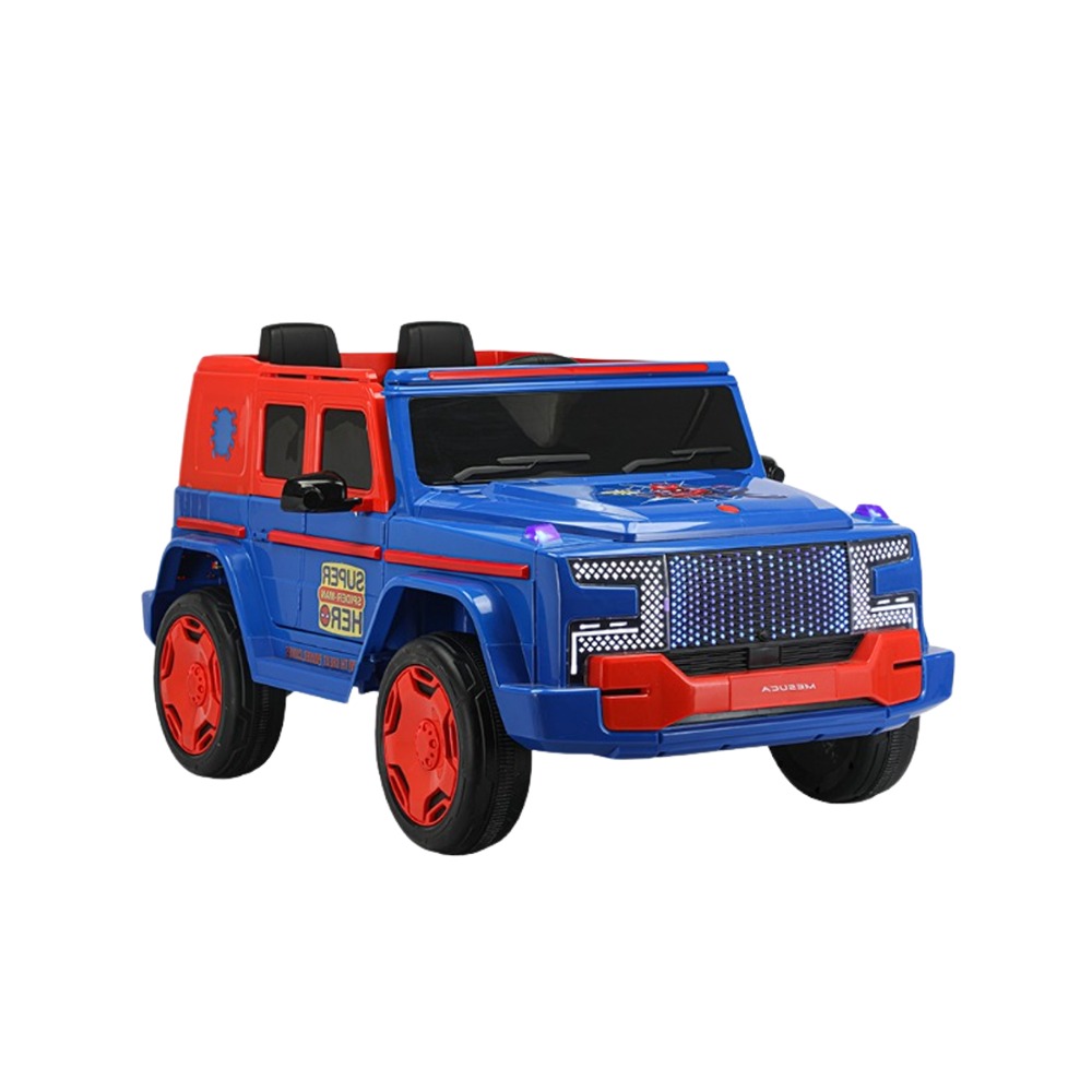 Megastar - Megastar Licensed Electric Rideon Kids Spiderman 12 V Suv Jeep With Rc