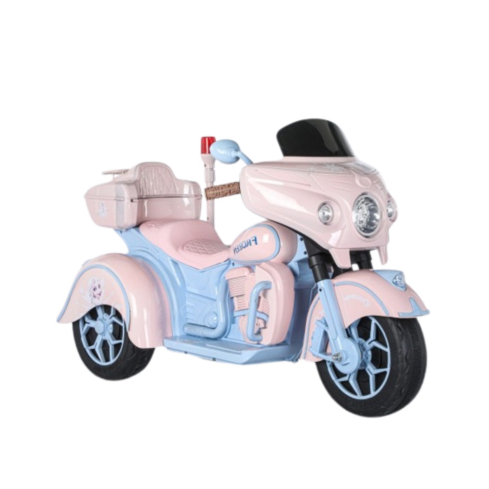 Megastar - Megastar Licensed Electric Rideon Kids Frozen 3 Wheel Bike 12 V