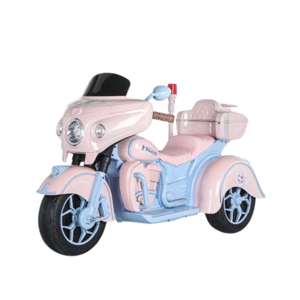Megastar - Megastar Licensed Electric Rideon Kids Frozen 3 Wheel Bike 12 V