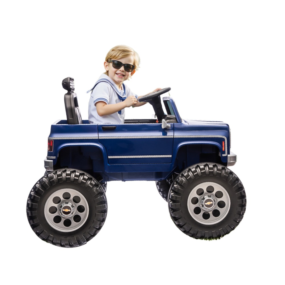 Megastar - Megastar Xxl Chevrolet Cheyenne 24V 7Ah Electric Car For Kids 2 Seater Kids Ride On Monster Jeep With Remote Control
