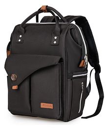 Alameda - Diaper Backpack - Large - Jet Black