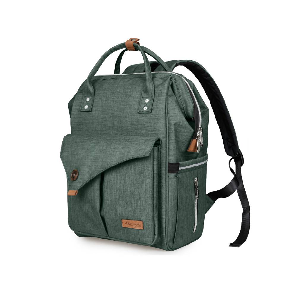 Alameda - Diaper Backpack - Large - Olive Green