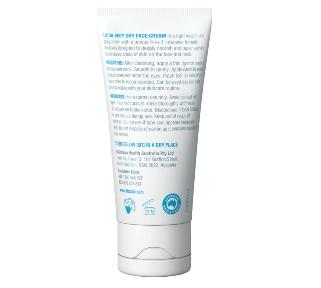 Flexitol - Very Dry Skin face cream - 50g