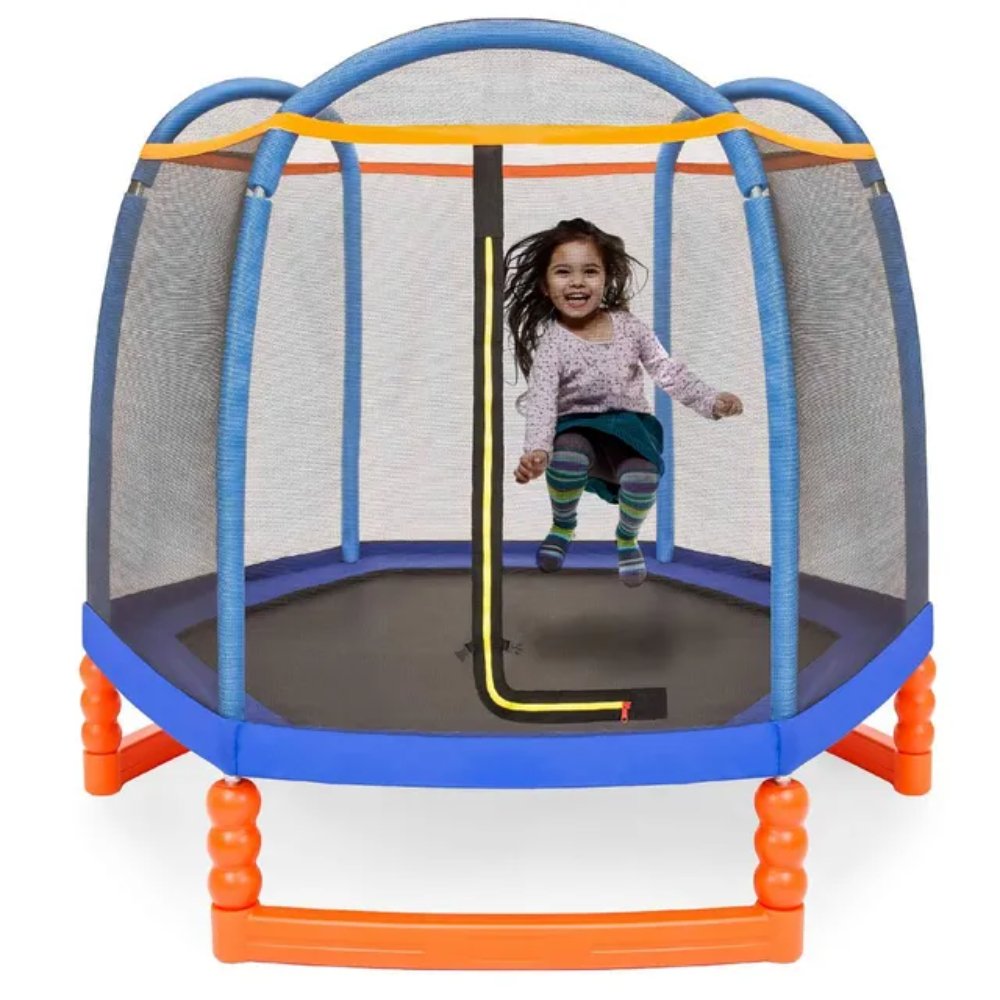 Buddiez - 7ft Trampoline + Safety Net Enclosure