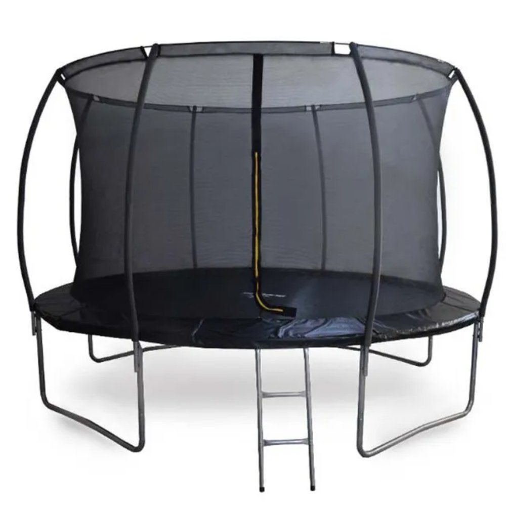 Buddiez - Bounce 12ft Trampoline + Safety Net & Ladder (366cm)