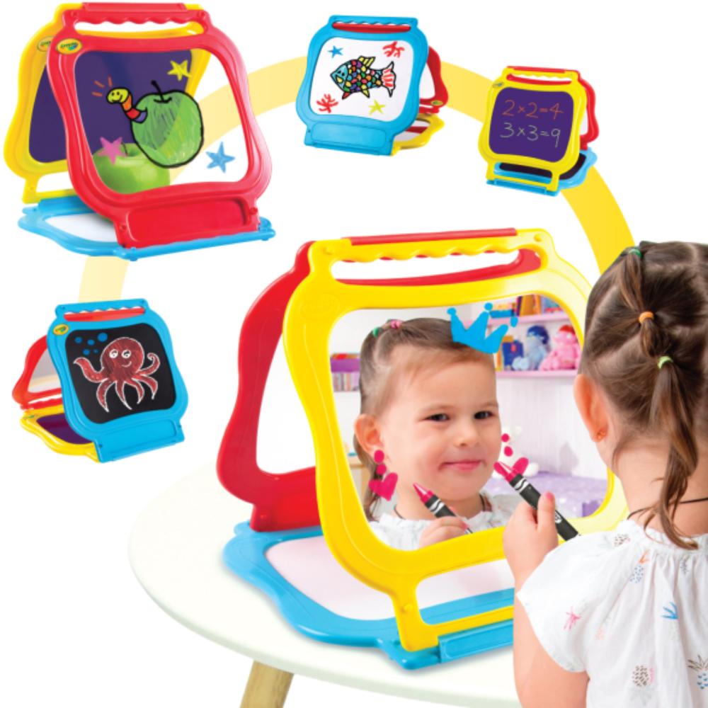 Crayola - Creative Fun 5-In-1 Tabletop Easel