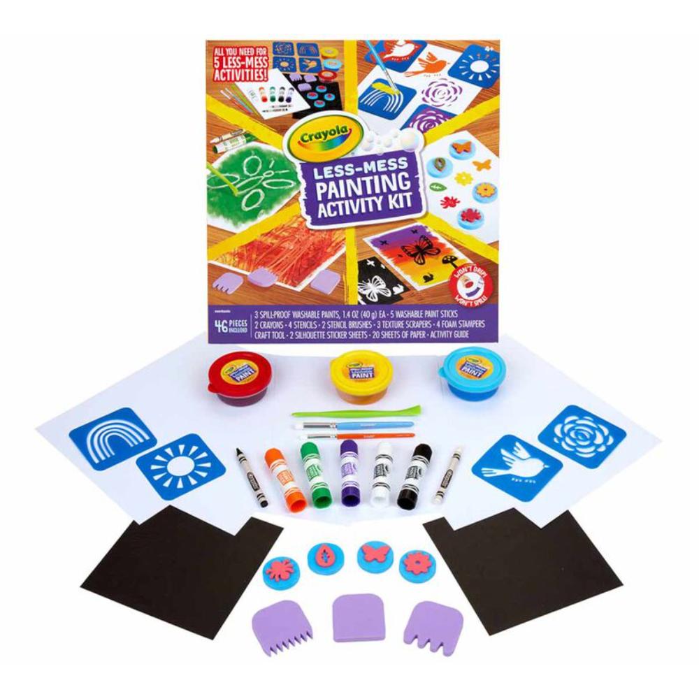 Crayola - Less Mess Painting Activity Kit