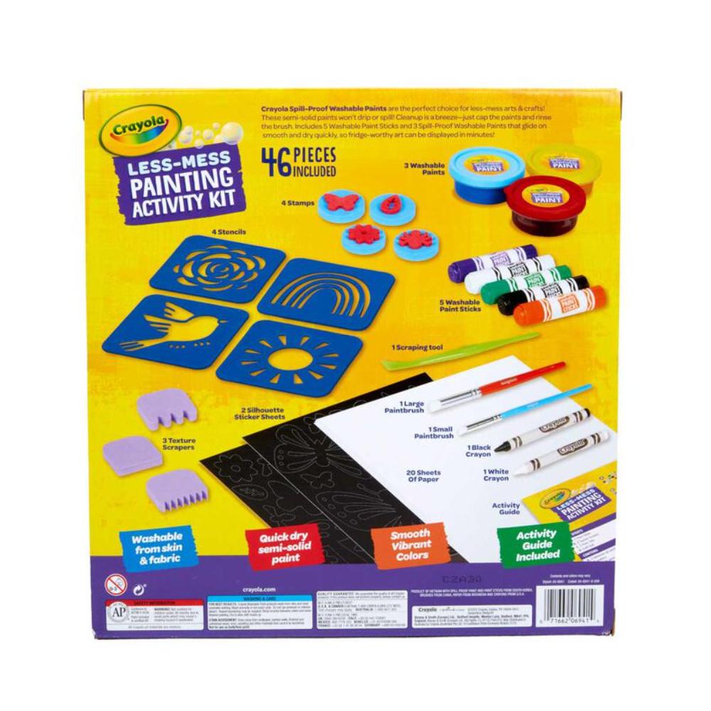 Crayola – Less Mess Painting Activity Kit