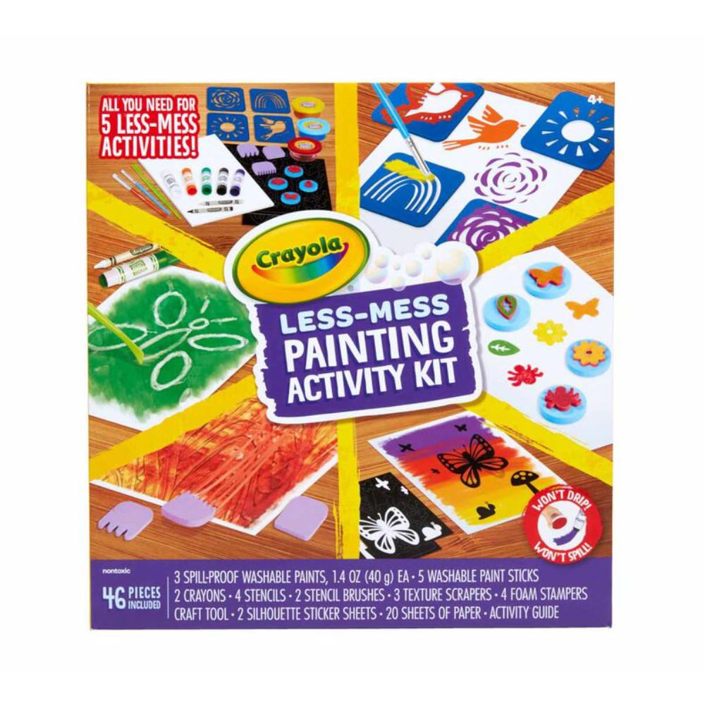 Crayola - Less Mess Painting Activity Kit