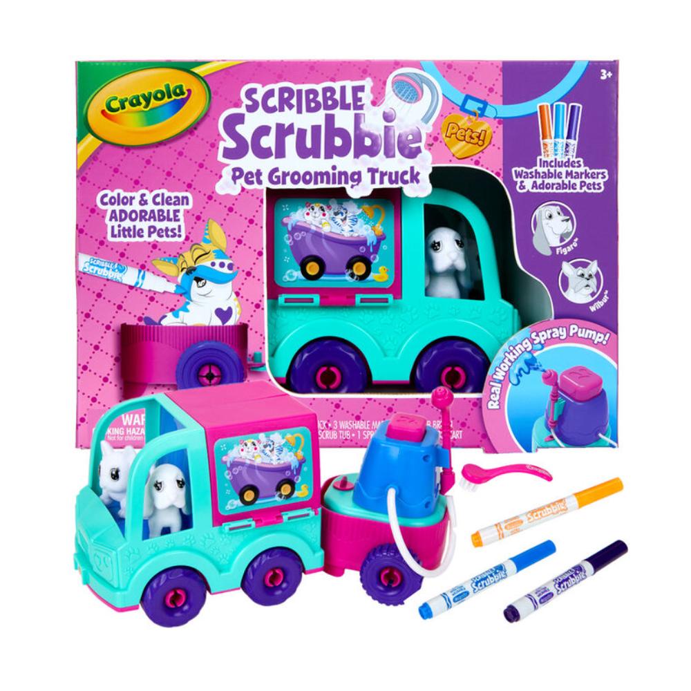 Crayola - Scribble Scrubbie Pets Grooming Truck