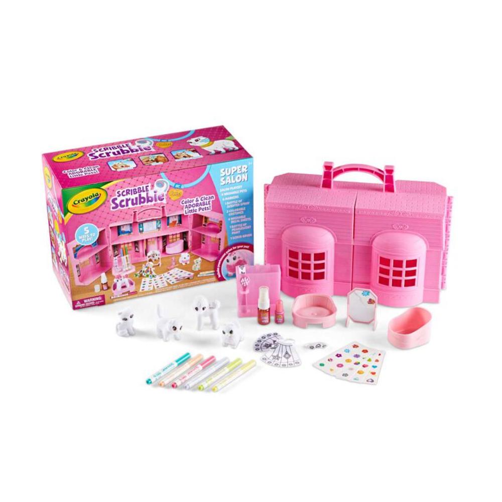 Crayola - Scribble Scrubbie Pets - Super Salon