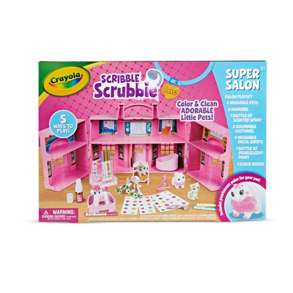 Crayola - Scribble Scrubbie Pets - Super Salon