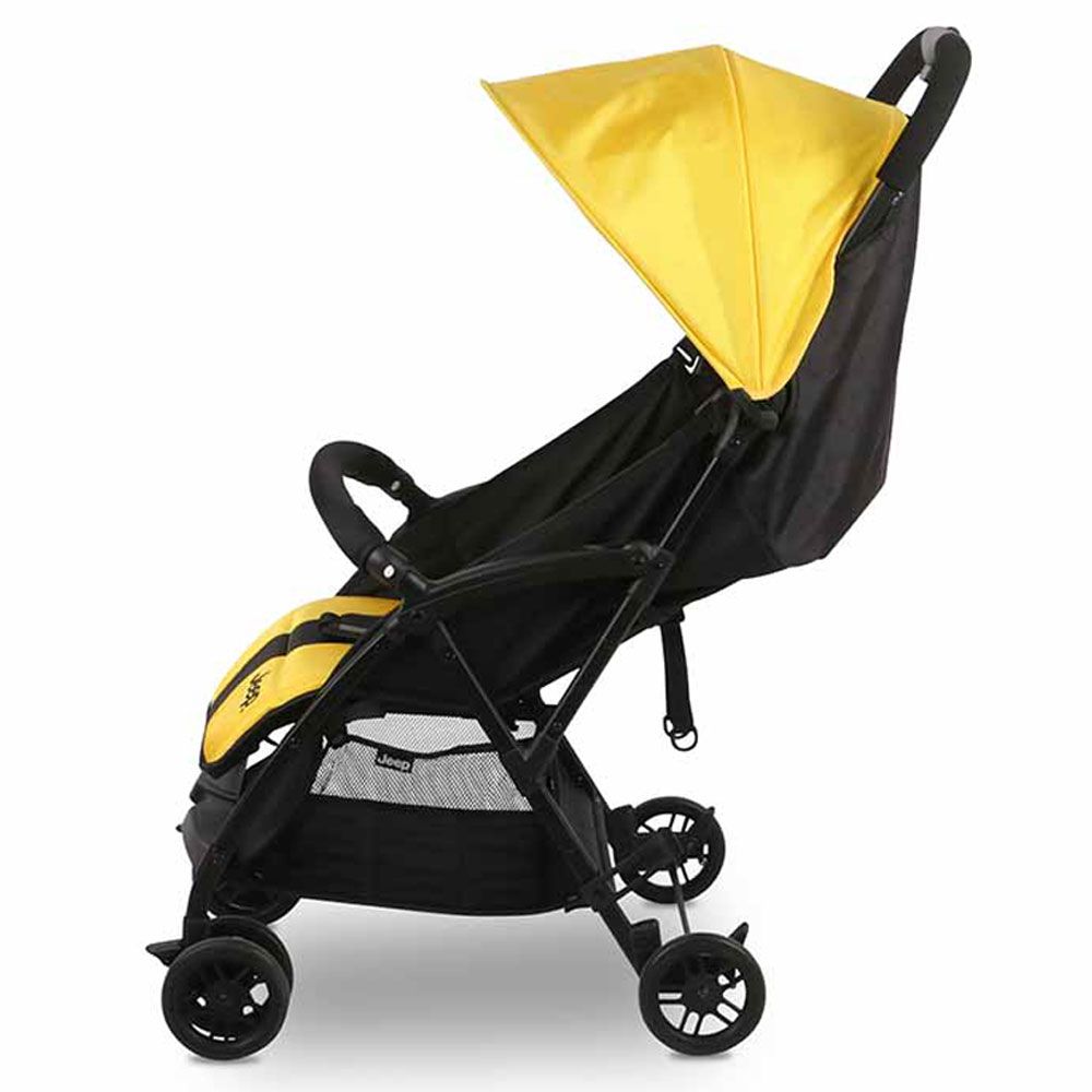 Delta Children - Jeep Compact Foldable Air Stroller - Yellow
