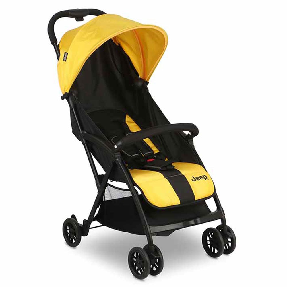 Delta Children - Jeep Compact Foldable Air Stroller - Yellow