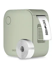 Eazy Kids – Mini Label Maker Printer with 180 Labels Roll – Green