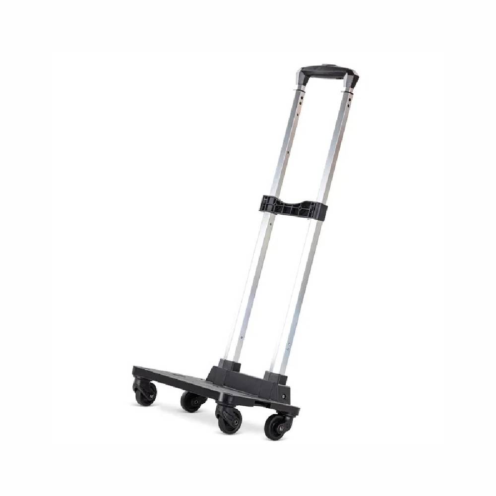 Eazy Kids - 4 Wheel School Bag - Trolley - Black