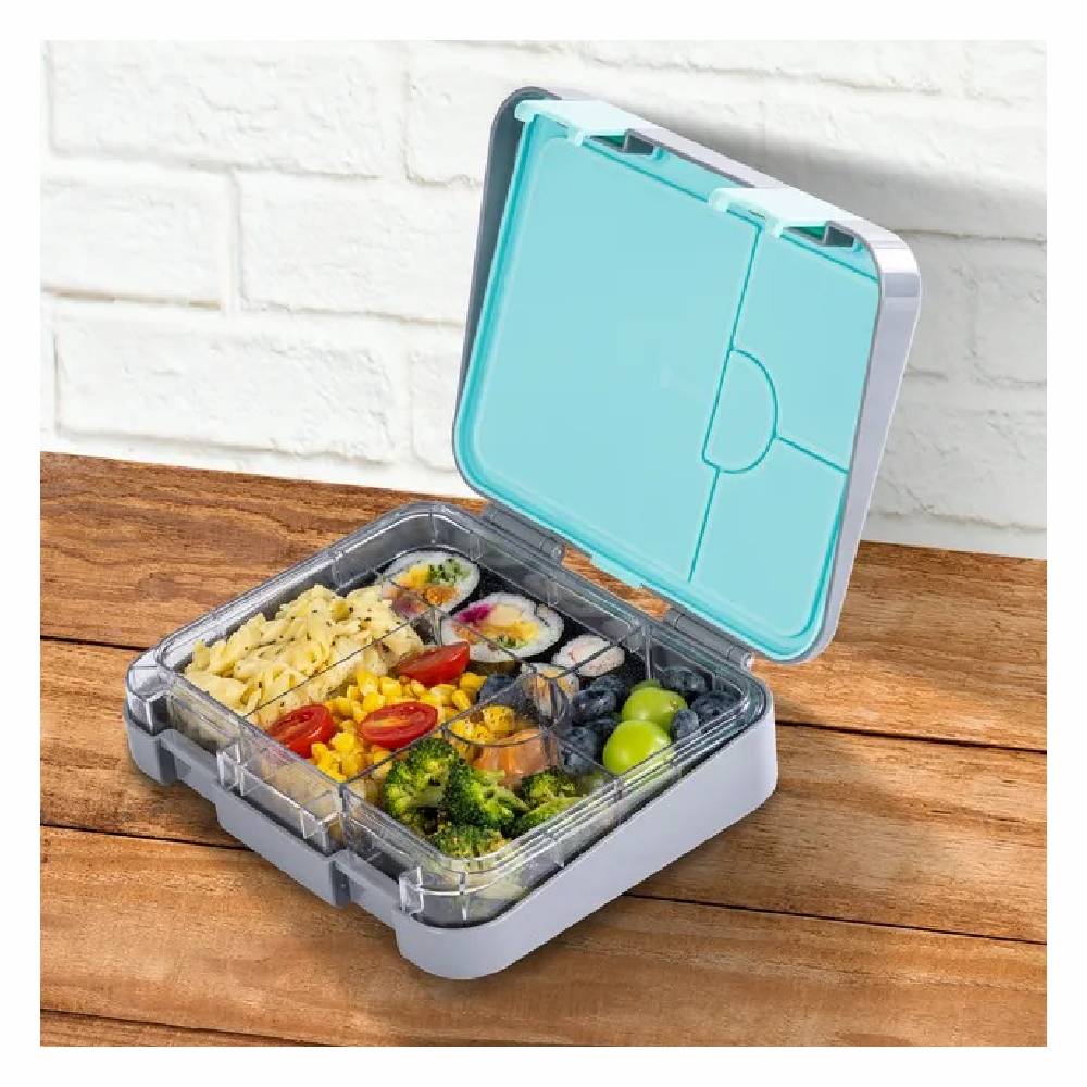 Eazy Kids – 6 & 4 Convertible Bento Lunch Box Set – T-Rex