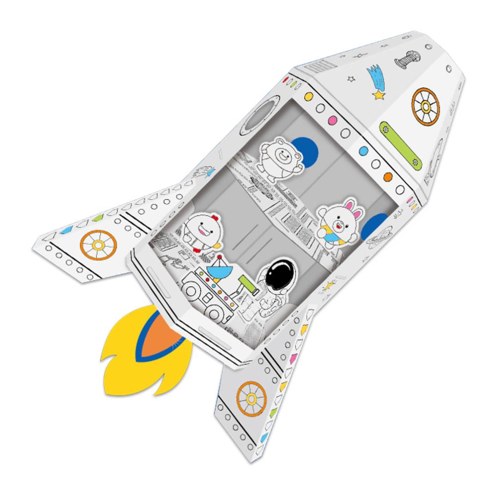 Eazy Kids – DIY Creative Spacecraft – 3 Color Pens