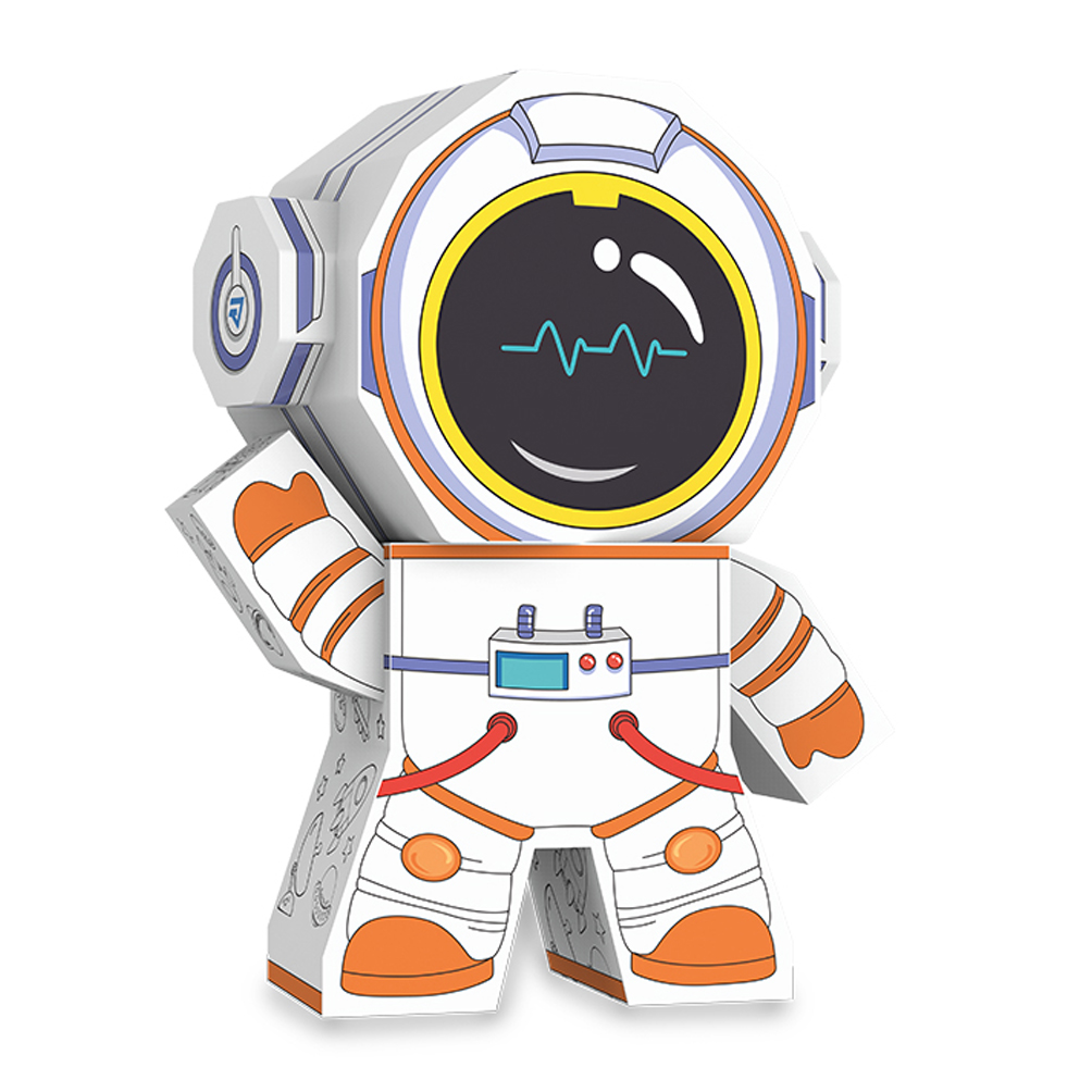 Eazy Kids - DIY Creative Spaceman - 3 Color Pens