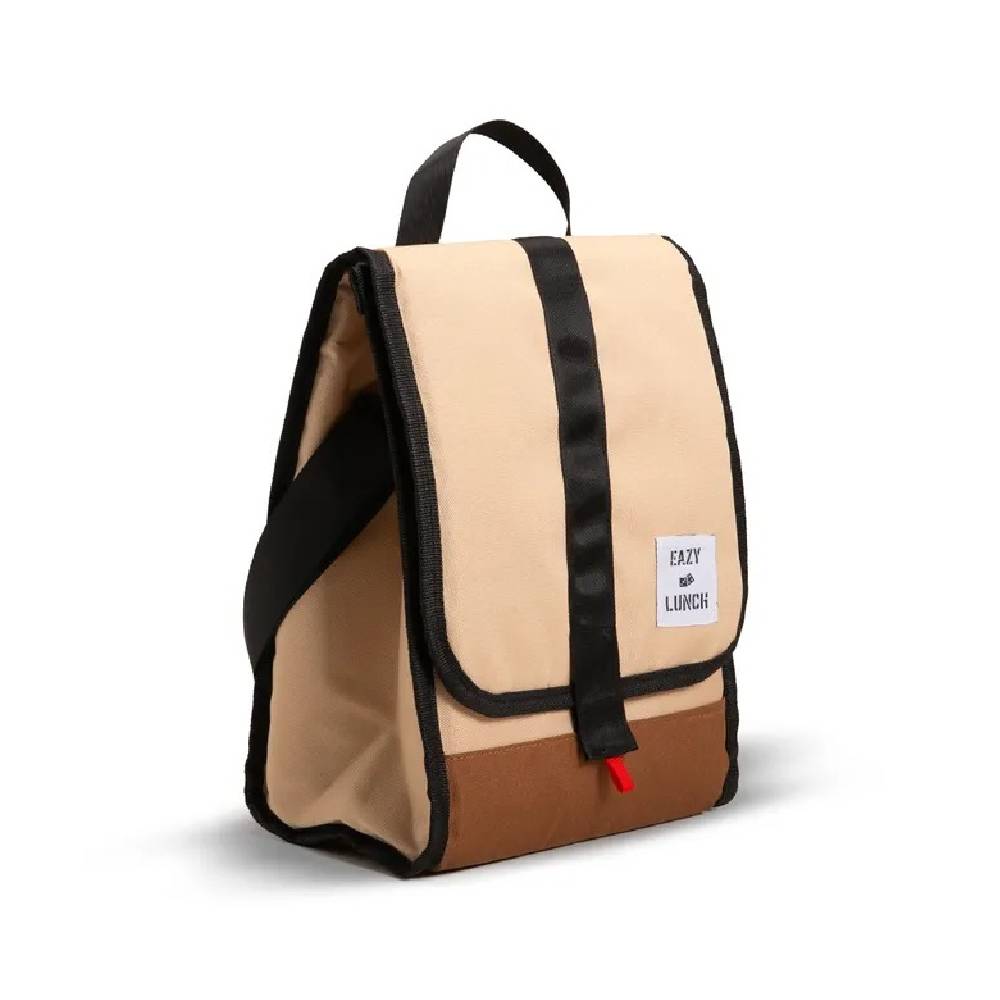 Eazy Kids - Lunch Bag - Beige & Brown