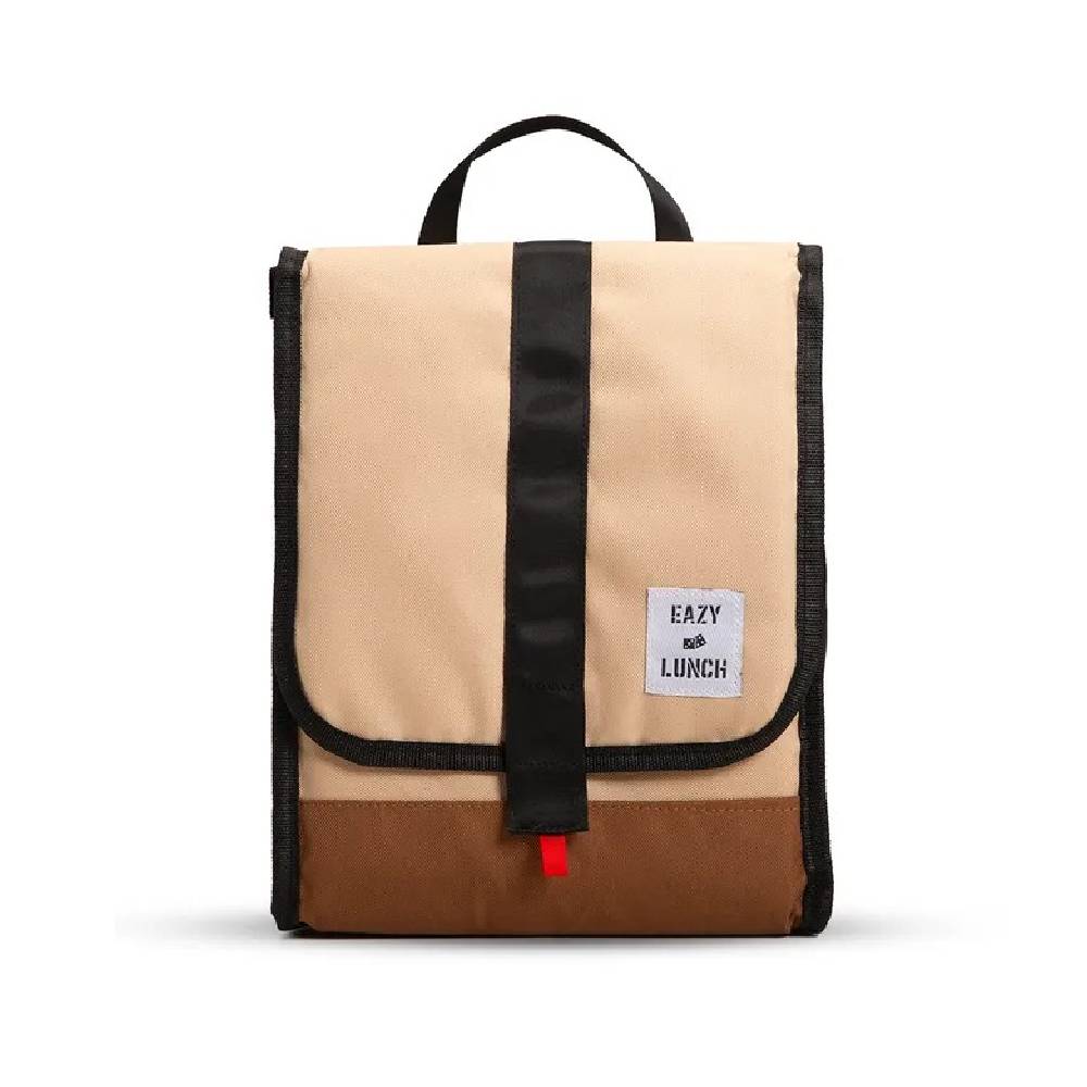 Eazy Kids - Lunch Bag - Beige & Brown