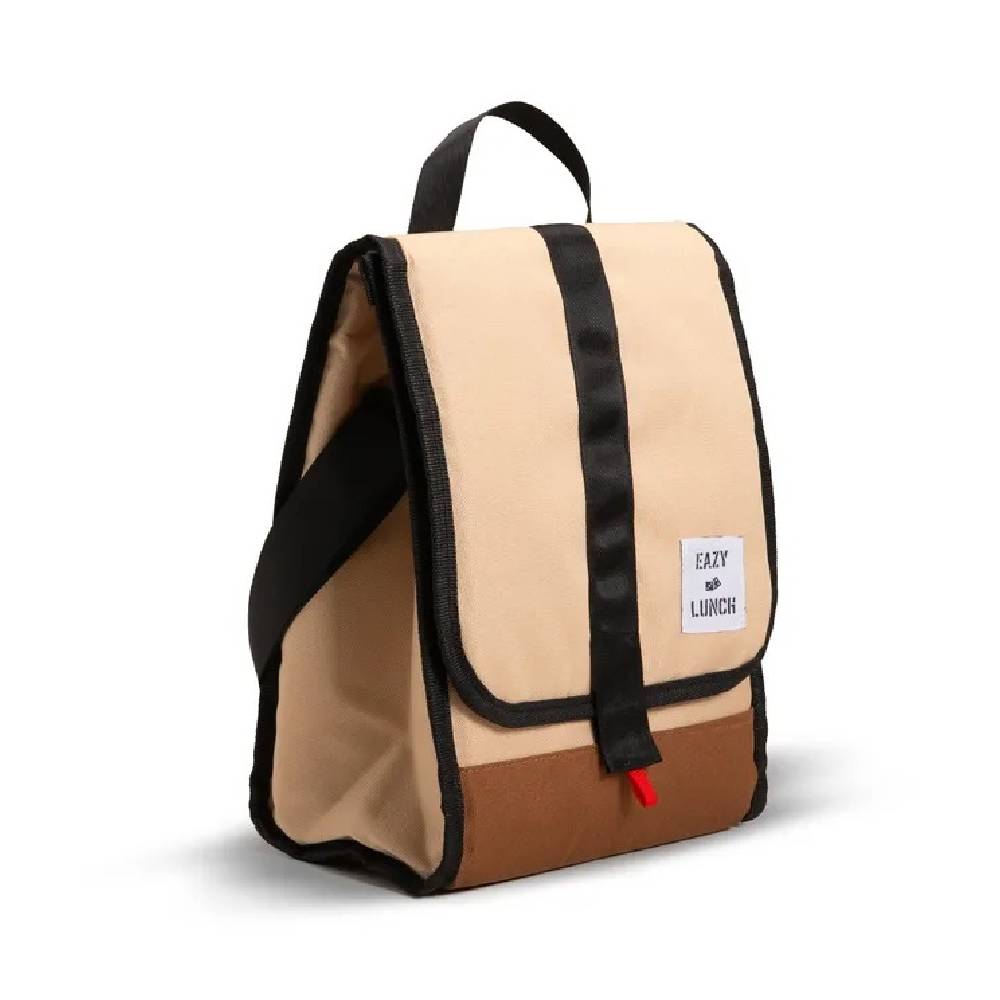 Eazy Kids - Lunch Bag - Beige & Brown
