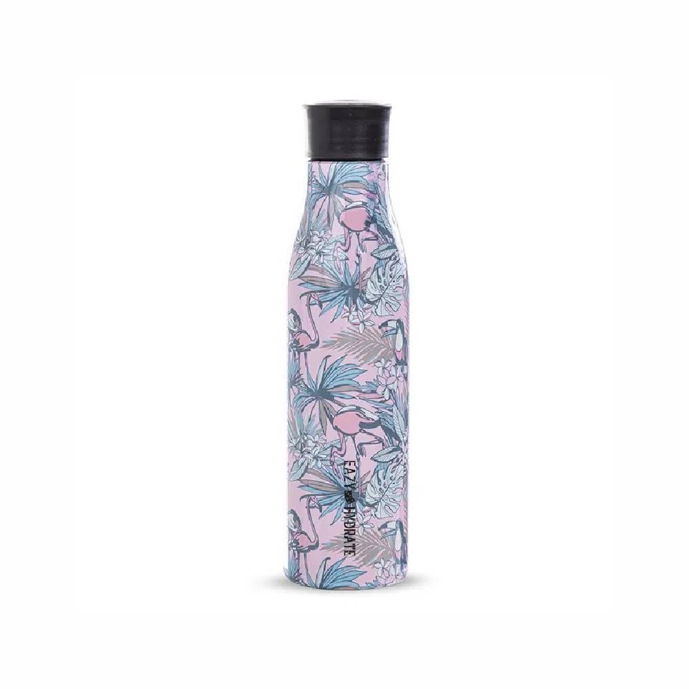 Eazy Kids - Steel Water Bottle - 760ml - Floral