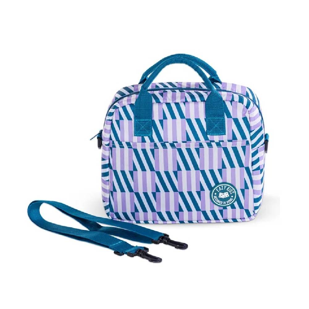 Eazy Kids - Stripes Lunch Bag - Blue