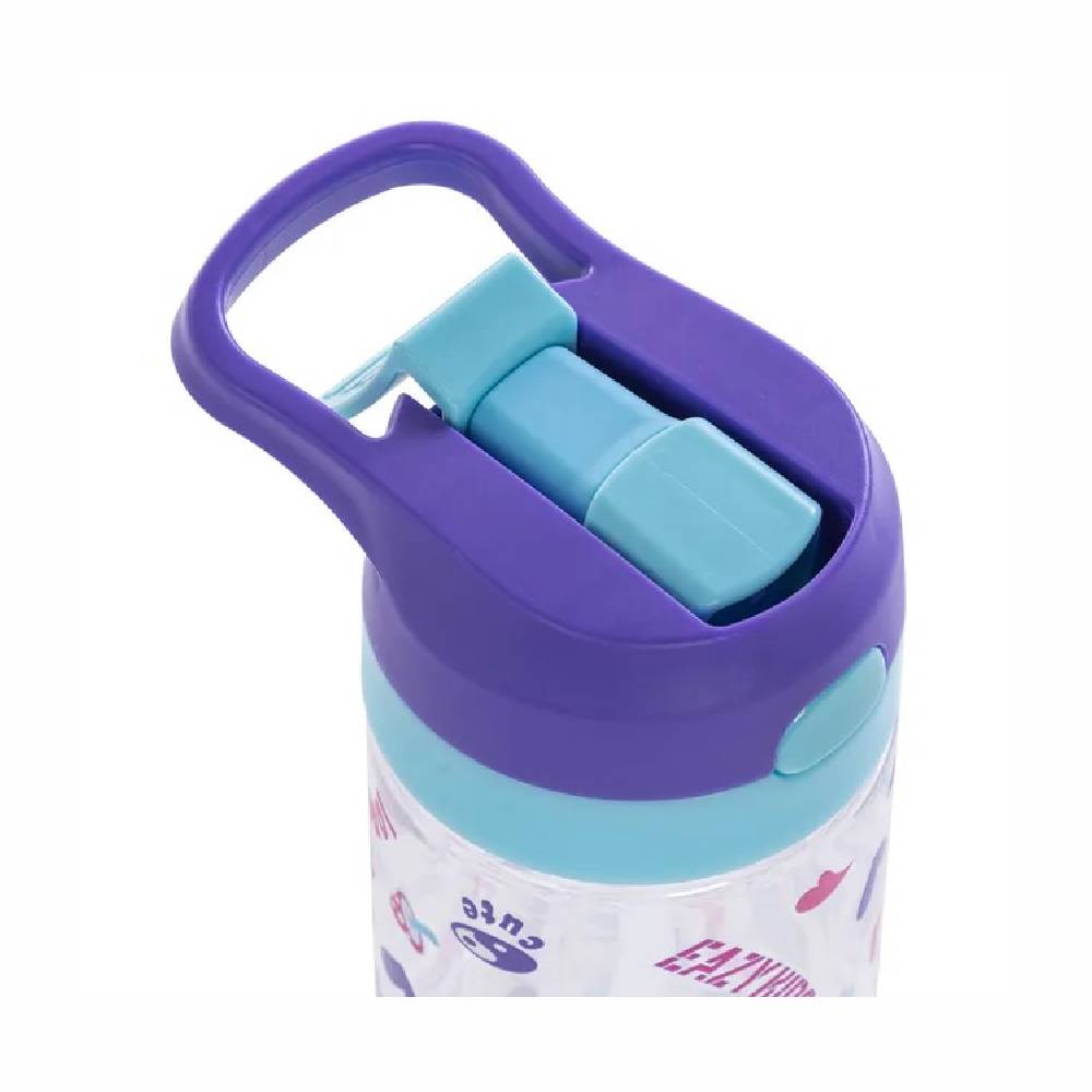 Eazy Kids – Tritan Water Bottle W/Spray 500ml – Purple