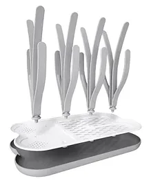 Eazy Kids – Baby Bottle Drying Rack Storage Box – Grey