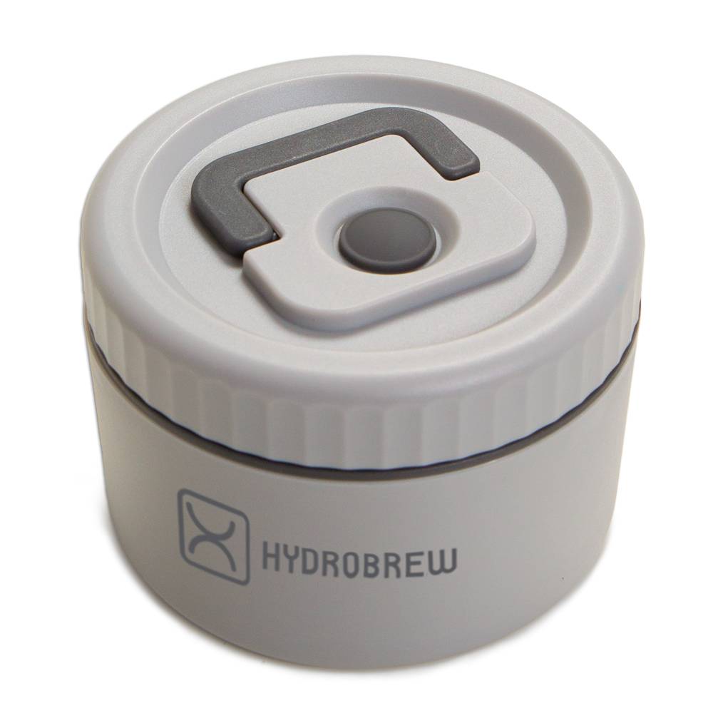Hydrobrew - Bento Lunch Box w/Steel Food Jar - Dinosaurs Grey