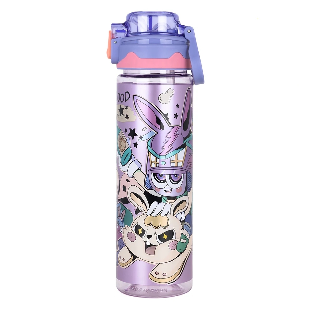 Nova Kids - Water Bottle 700ml with Straw- Orange