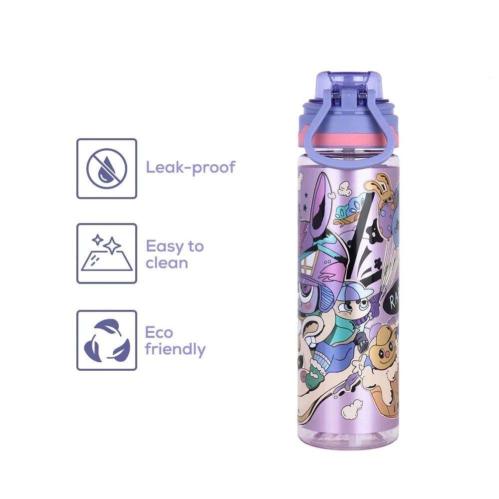 Nova Kids – Water Bottle 700ml with Straw- Orange