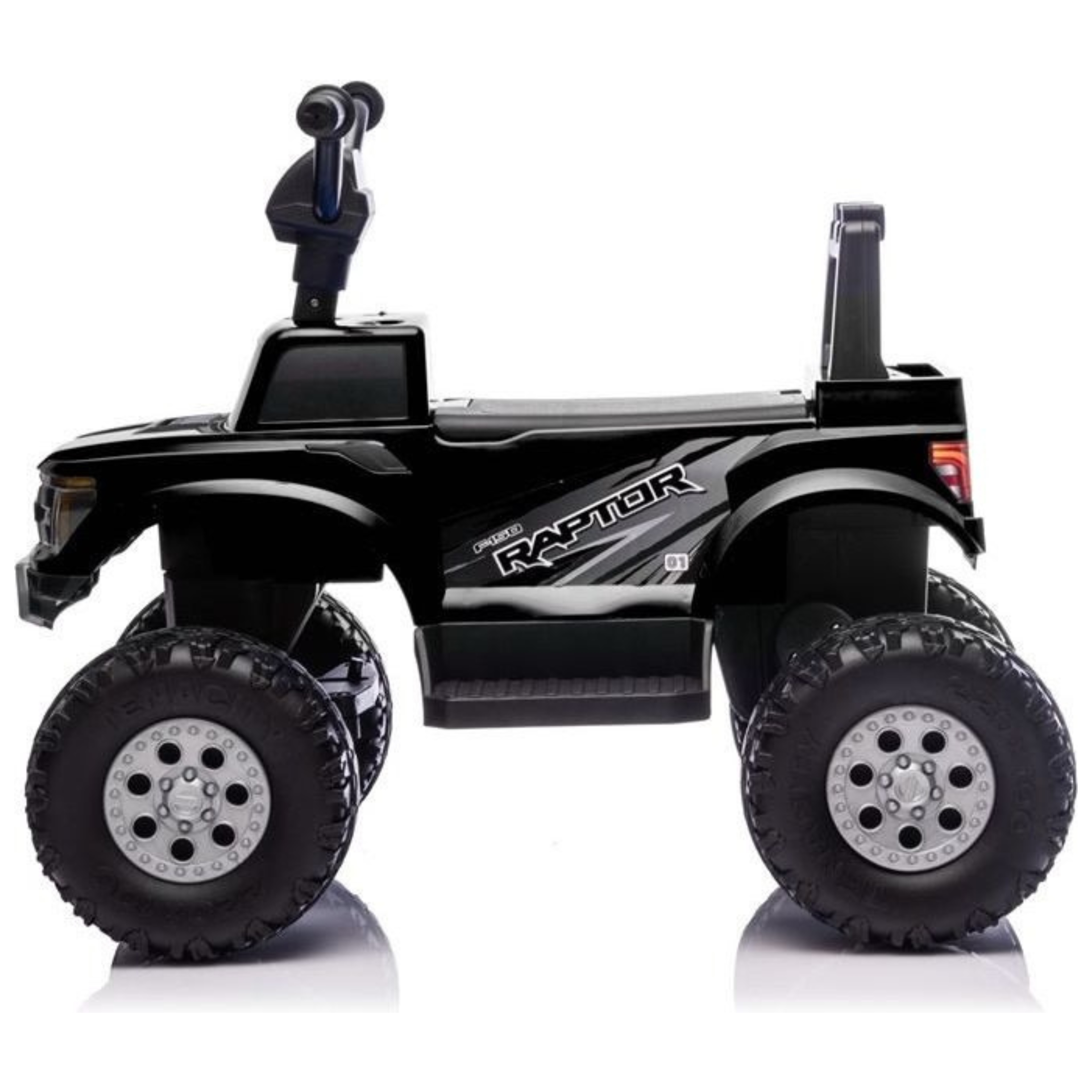 Megastar - Megastar Ford F-150 Raptor Electric Car With 4 Wheels Motors Battery Powered With Music Lights