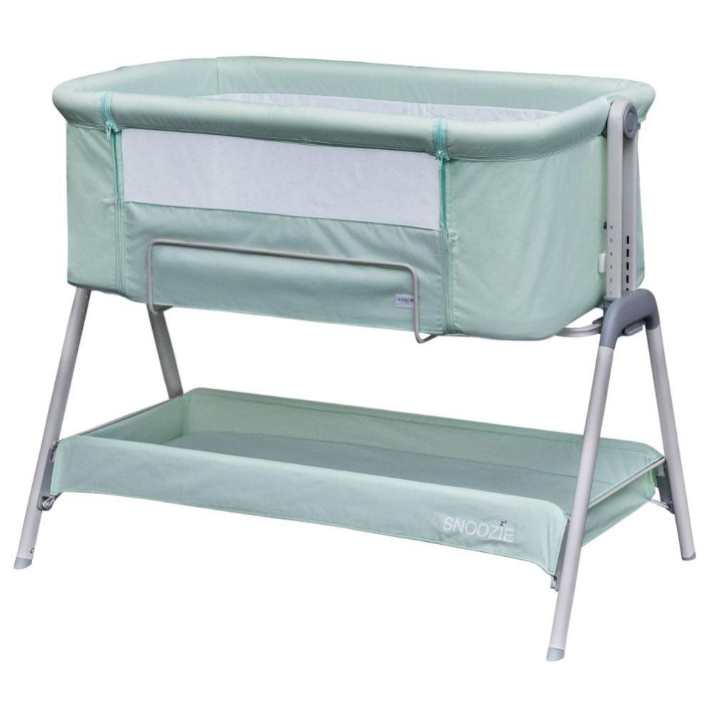 Chicco – Next2Me Magic Evo Co-Sleeping Crib, 0+ Months, Adjustable, Foldable, Wheels with Brakes – Desert Taupe