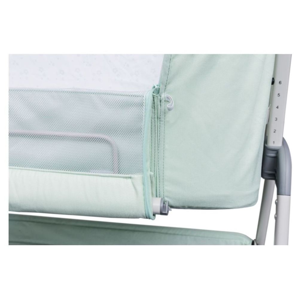 Kinder Valley – Snoozie Bedside Crib – Misty Jade