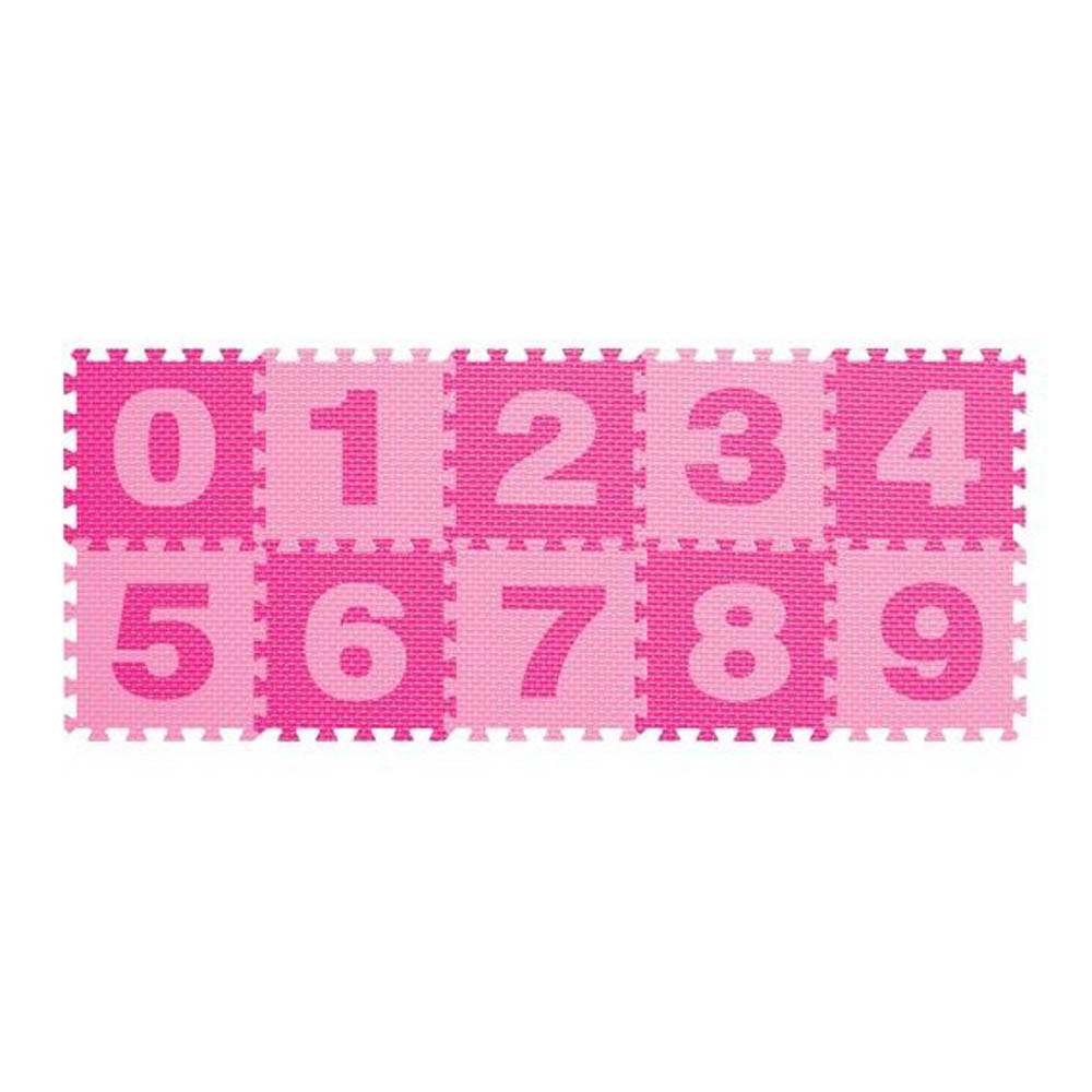 Power Joy - Puzzle Mat Number 30X30Cm 10 Pieces