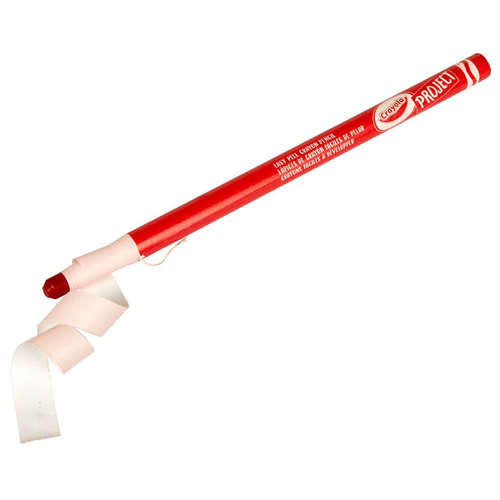 Crayola - 12ct Easy Peel Crayon Pencils
