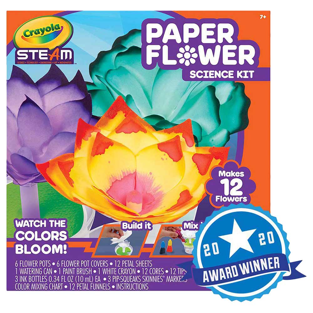 Crayola – Paper Flower Science Kit