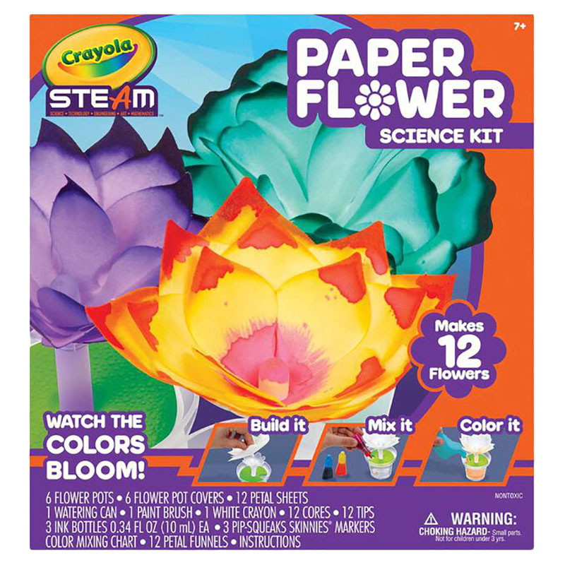 Crayola – Paper Flower Science Kit