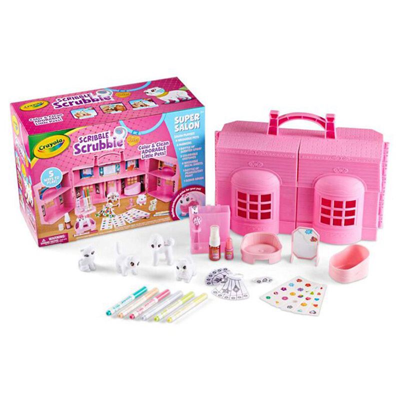 Crayola – Scribble Scrubbie Pets – Super Salon