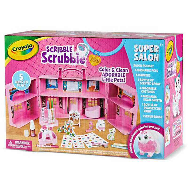 Crayola – Scribble Scrubbie Pets – Super Salon