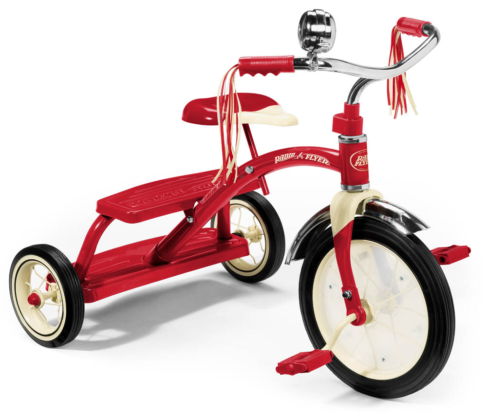 Radio Flyer - Classic Red Dual Deck Tricycle