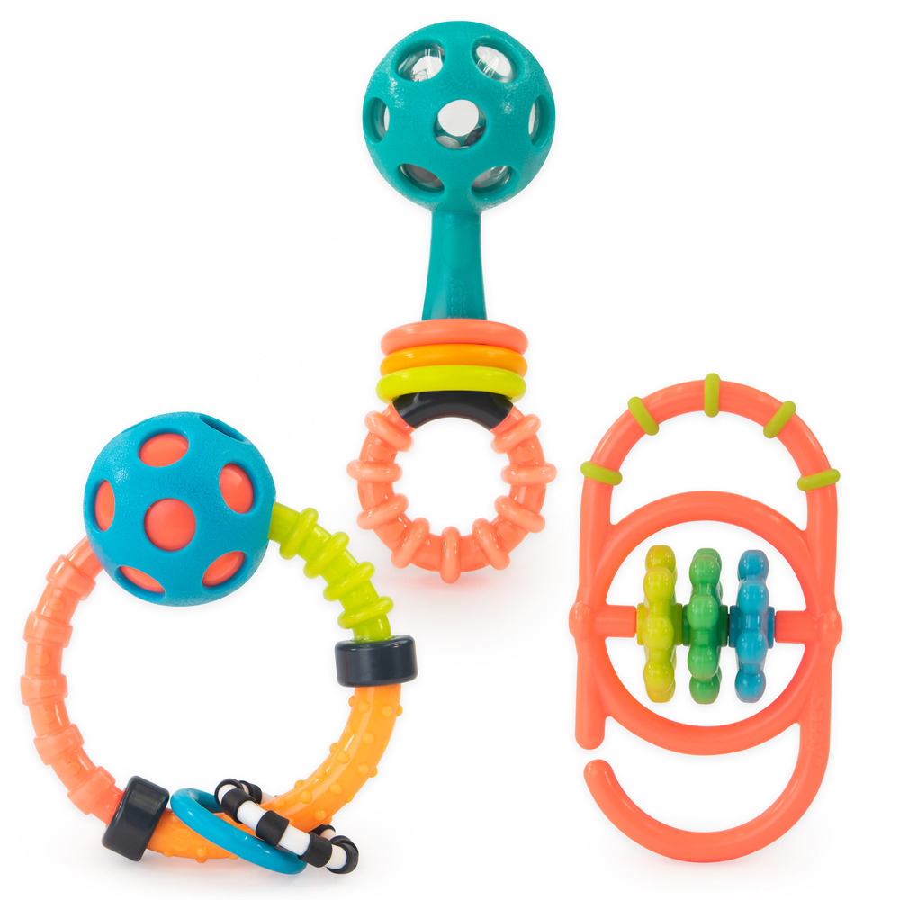 Sassy Toys - My First Rattles Newborn Gift Set