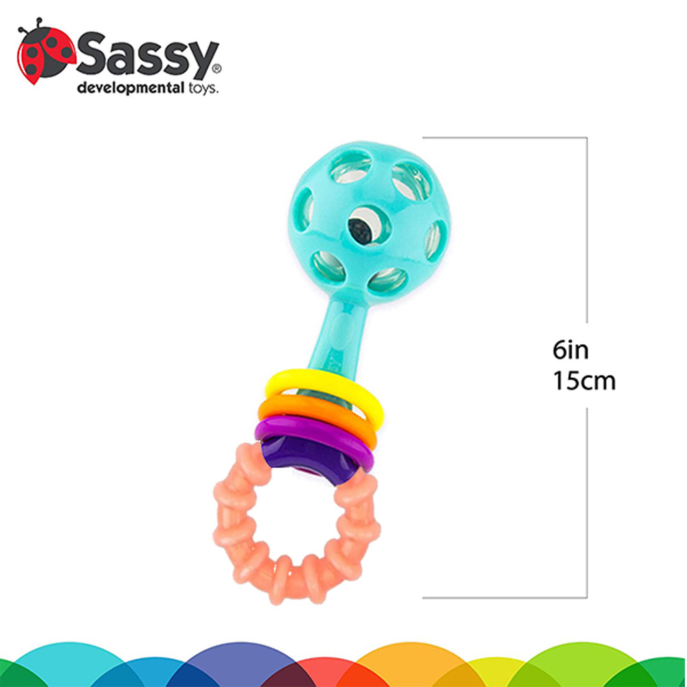 Sassy Toys - Peek-a-Boo Beads Rattle