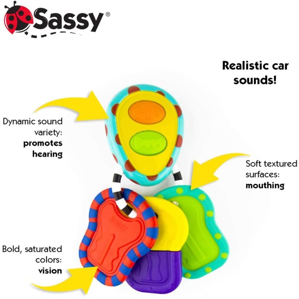 Sassy Toys - Tactile Tunes Keys
