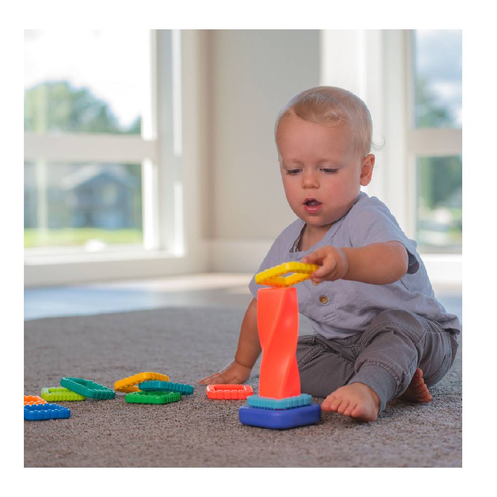 Sassy Toys - Twisty Towers Ring Stacker